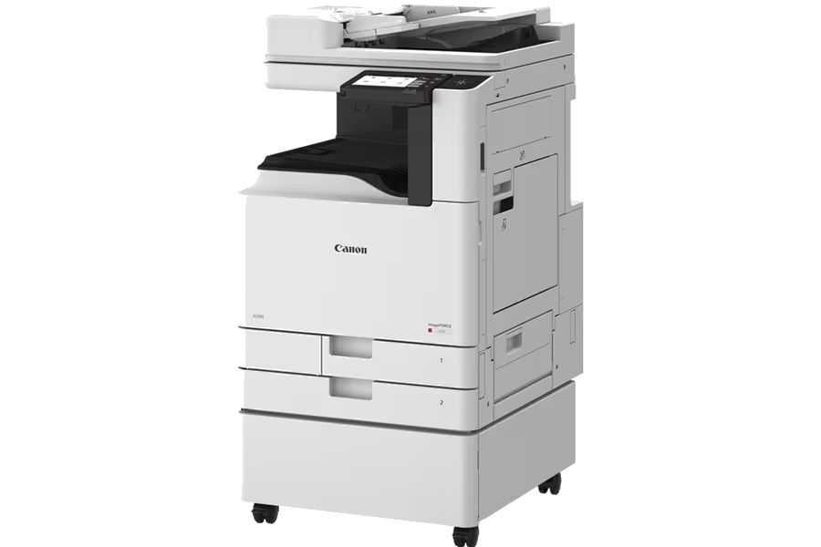 Multifunzione Canon imageFORCE C3026 su sfondo bianco